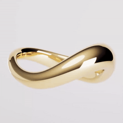 Bague Intiya en argent 925, plaqué or 10 carats | Maison Joyeria