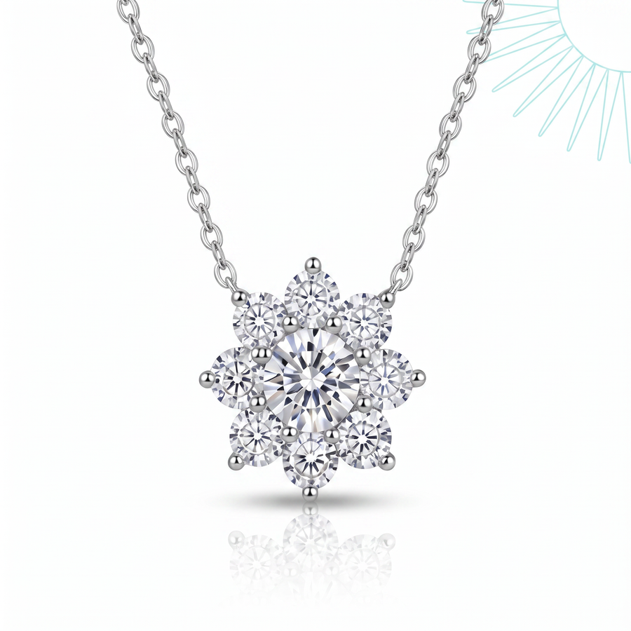 Collier Moroti en argent sterling 925, pendentif sur sa chaine