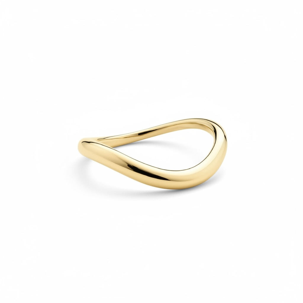 Bague Intiya en argent 925, plaqué or 10 carats | Maison Joyeria