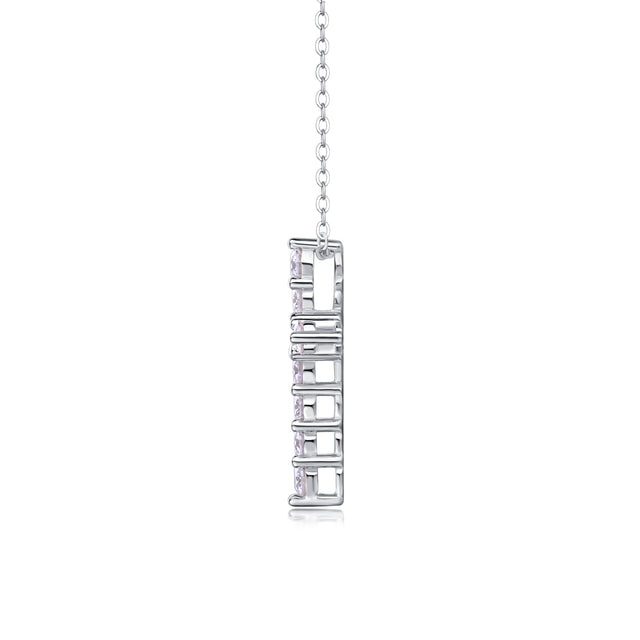 Collier Jerovia en Argent Sterling, vue de profil
