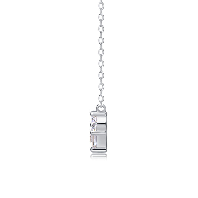 Collier Munay en Argent Sterling, vue de profil