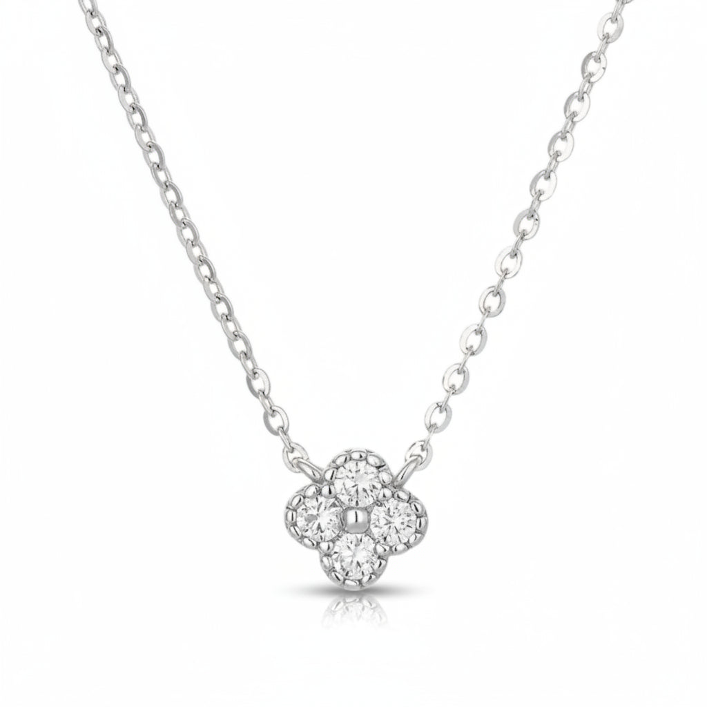 Plaqué or blanc 10 carats