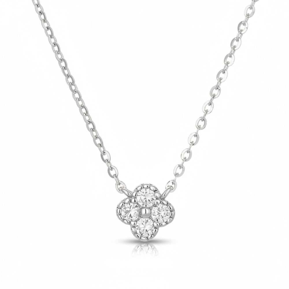 Plaqué or blanc 10 carats