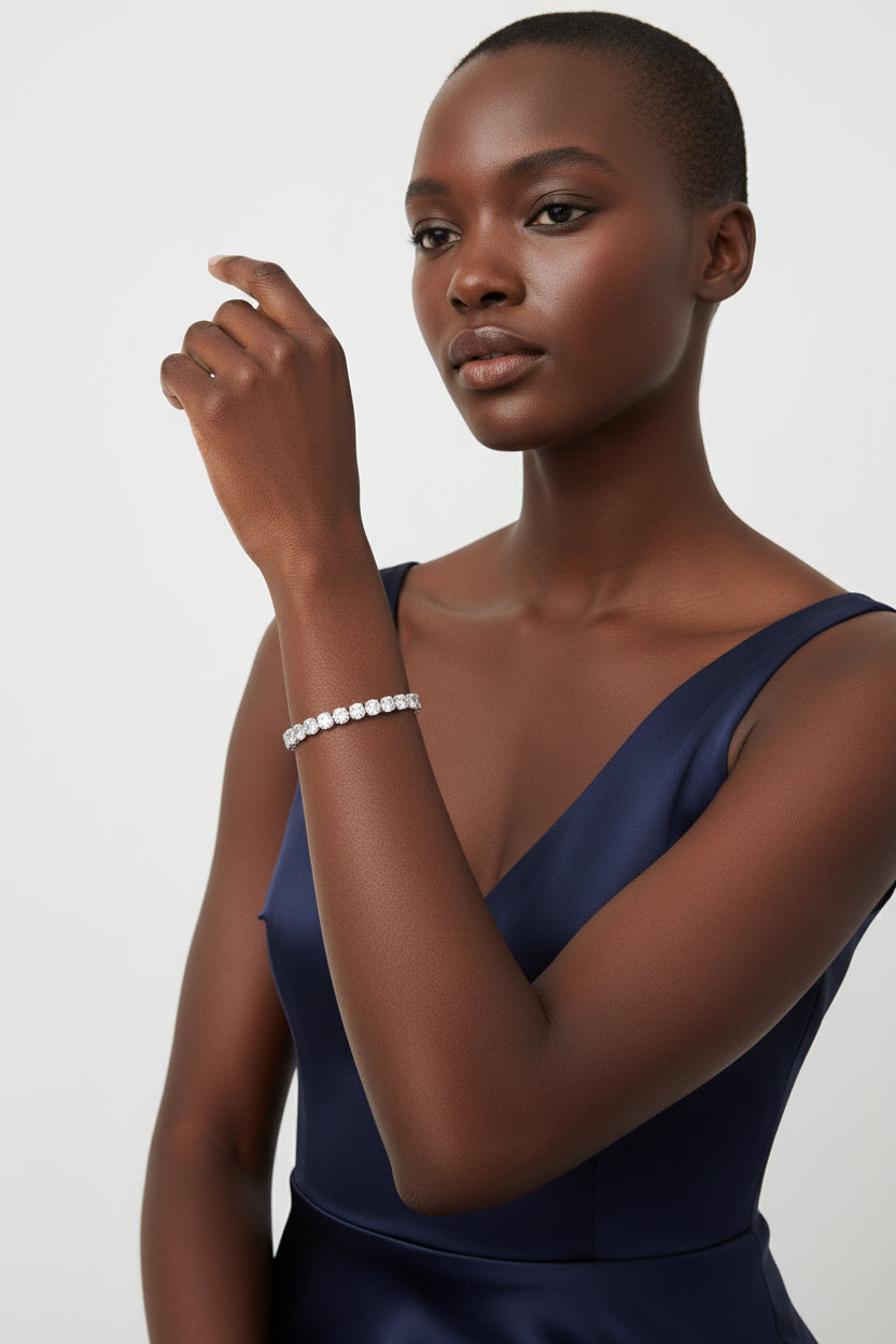 Vermeil or blanc 18k